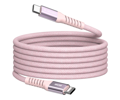 Kabel VERBATIM Sync & Charge USB-C to USB-C 60W Magnetic 120 cm - Pink